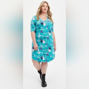 Torrid Fantasia T-Shirt Dress 2X, NWT